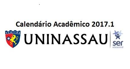 Calendário Acadêmico 2017.1 