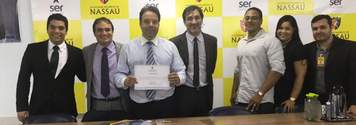 Faculdade Mauricio de Nassau sedia o lançamento do livro Manual de Direito Civil