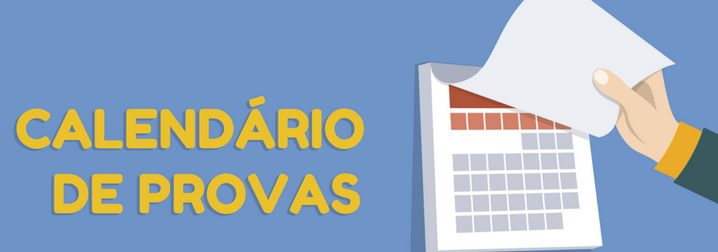 Os alunos devem ficar atentos as datas