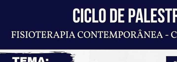 ALUNA FORMADA FISIOTERAPIA UNINASSAU PALESTRANTE NO CICLO DE PALESTRAS