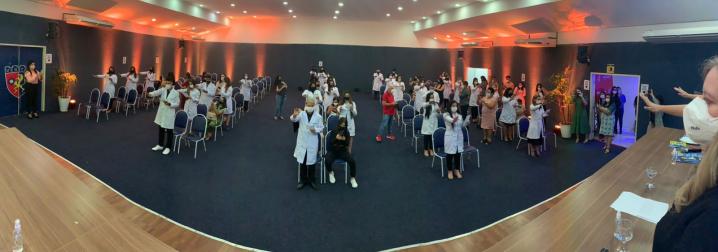 Cerimônia do Jaleco 2021.2 Enfermagem Polo Campina Grande - PB