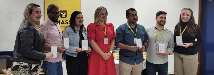 Premiação dos melhores professores do 1º semestre de 2023.