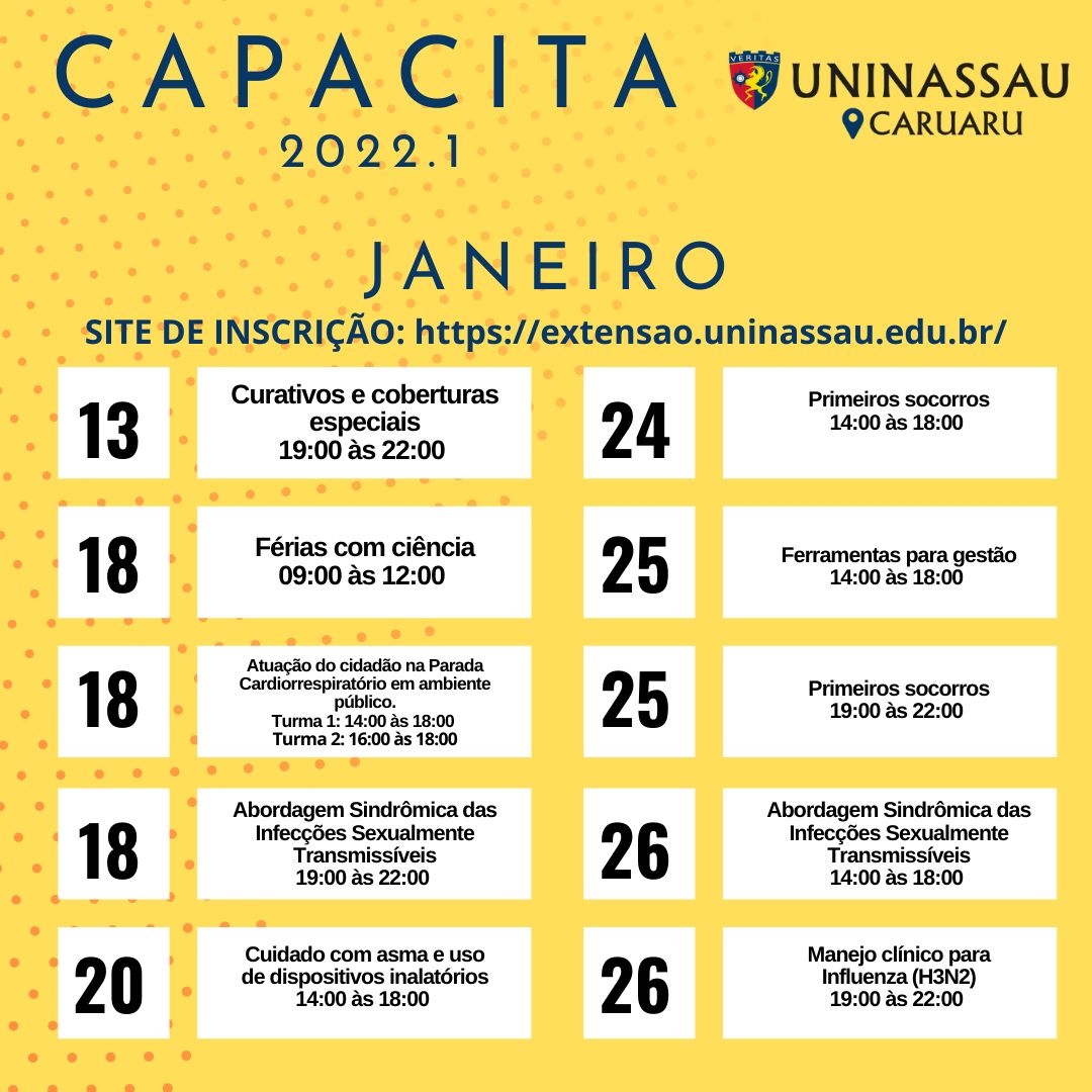 Participe Do Capacita Blog Dos Cursos Uninassau