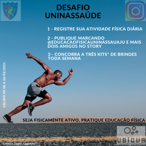 UNINASSAU Mossoró promove junto a AeC e o ALBEM atividades físicas no dia  do DESAFIO.