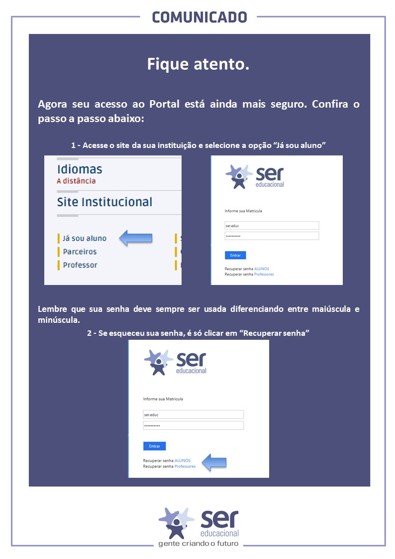 Portal do Aluno – Cursinho UniENEM